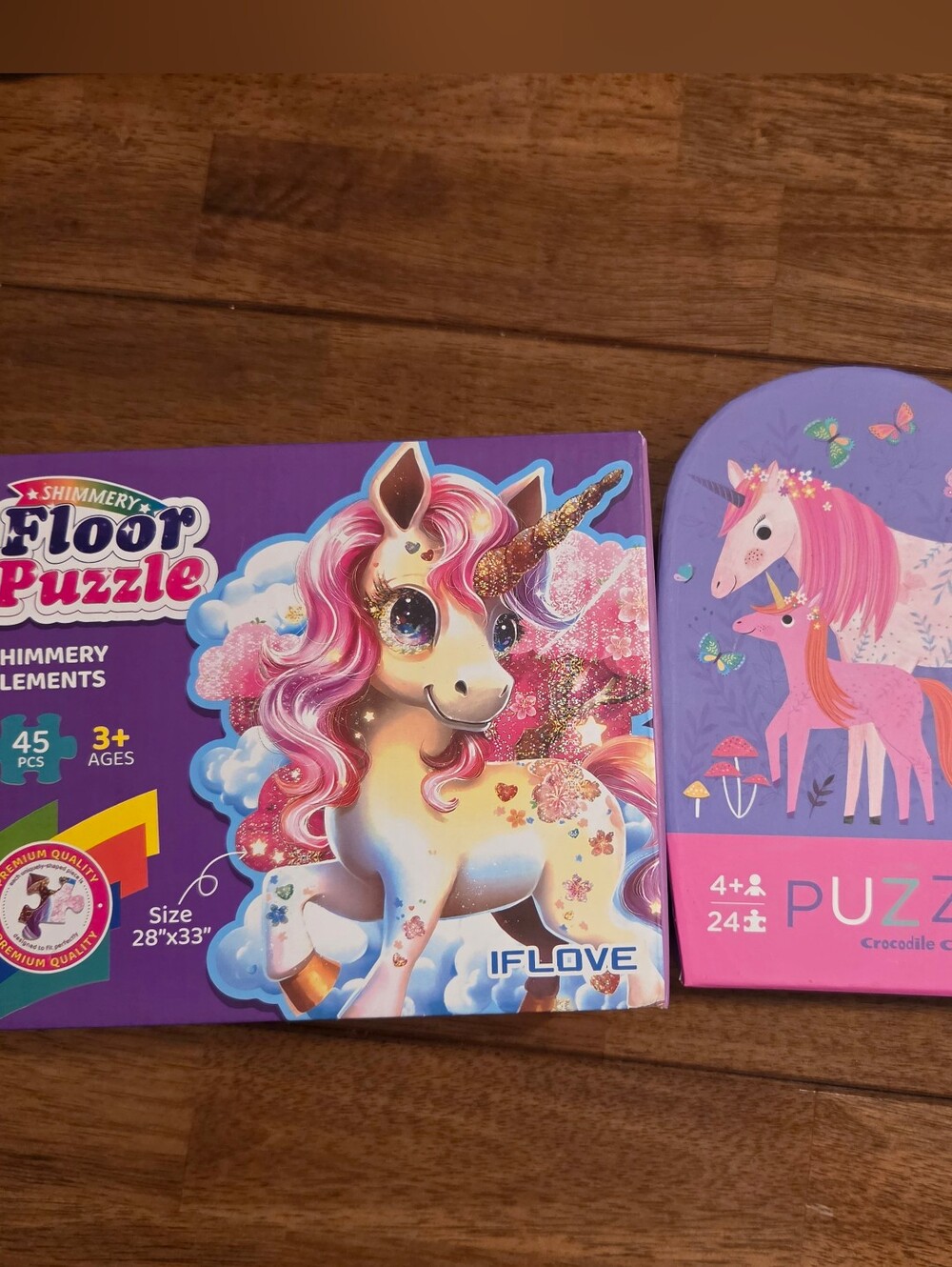 Unicorn Large Floor Puzzle Set- Unicorn Design